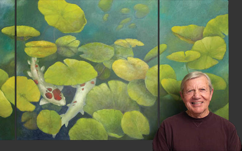 Elloitt Ciampi Koi Painting